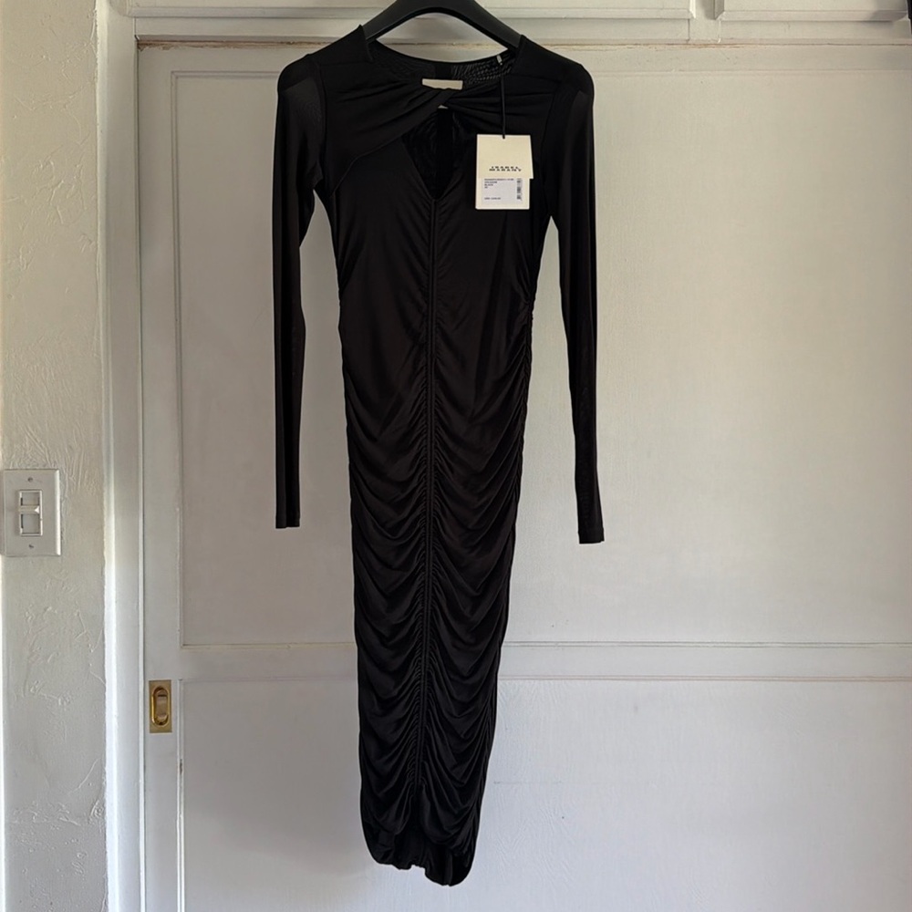 Isabel Marant- Volgane black dress